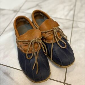 L.L. Bean Women's Winter Boots - Navy and Brown